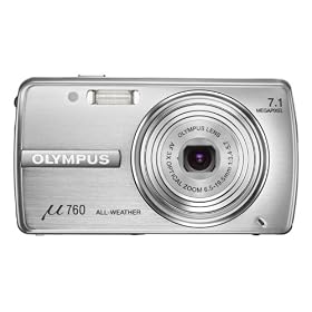 OLYMPUS �f�W�^���J���� ��760 �i�~���[�j �V���C�j�[�V���o�[