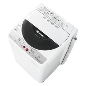 SHARP �S��������@ ���������^�C�v �u���b�N�n ����e��5.5kg ES-GE55K-B