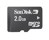  SanDisk Micro Secure Digital 2 GB Memory Card (SDSDQ-2048-A11M) Retail Package