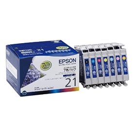 EPSON IC7CL21 �C���N�J�[�g���b�W(PM-950C�p7�F�p�b�N)
