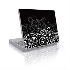 【クリックで詳細表示】【お取り寄せ】ノートパソコン用スキンシール規定サイズ 38cmx26.6cm【B＆W Fleur】カスタムオーダーも可(御希望のサイズをご連絡ください)