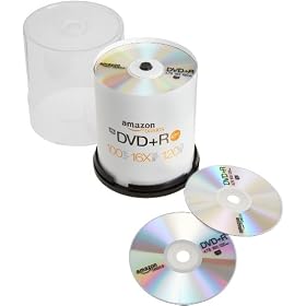 Amazon�x�[�V�b�N 4.7GB 16�{�� DVD+R (100���� �X�s���h���P�[�X) [�t���X�g���[�V�����t���[�p�b�P�[�W(FFP)]