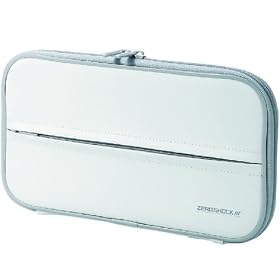 ELECOM ZEROSHOCK(PU���n)SONY VAIO type P��p�C���i�[�o�b�N 8�C���`�E���g�����C�h/�z���C�g ZSB-IB021WH