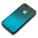 Rix iPhone4/4S対応 ポリカーボネイトケース グラデーションCL-BL RX-IP4PC19CBL