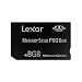 Lexar �v���`�iII �V���[�Y �������[�X�e�B�b�NPRO Duo 8GB LMSPD8GBBCJP
