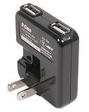 �v���e�b�N P-2WAY USB2���AC�A�_�v�^�[ PD-2BK �u���b�N �yiPhone 3G,3GS,4/iPod nano 5G/iPod�e��/�Q�[���@/�g�сz