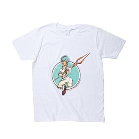 EVANGELION�~STREET ART3 Rockin'Jelly Bean ���C T�V���c White �T�C�Y�FS