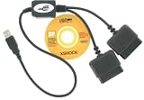  Adaptateur 2 manette PS2 vers USB Dolphix