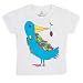 Mademoiselle papillon BIRD Tee �y�z���C�gsize:80�z