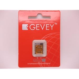 【クリックで詳細表示】iPhone4S対応 SIMロック解除アダプタ Gevey UltraS(IOS5.1.1)