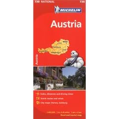 Michelin Austria / Michelin Autriche (Michelin Map)