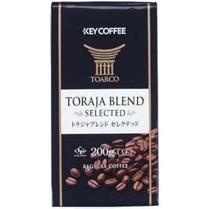 【クリックで詳細表示】キーコーヒー トラジャセレクテッド 200g(豆)