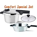 fissler �@�V�^���͓�@�R���t�H�[�g�S�D�T�k�@�X�y�V�����Z�b�g�@�u�R���t�H�[�g�X�L���b�g�Q�D�T�k�E��p�K���X�W�t���v612-301-11-093