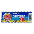 SONY �A���J���u���[���d�r �P3�` 20�{�p�b�N LR6SG-20PCW