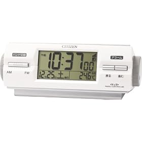 CITIZEN (�V�`�Y��) �ڊo�����v �p���f�W�b�g���|�[�g �d�g���v AM/FM���W�I�t 8RZ114-003