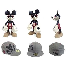 BLOC28/�j���[�E�G�� 59FIFTY �L���b�v & �~�b�L�[�E�}�E�X �\�t�r �t�B�M���A �Z�b�g