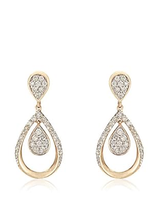 Bentelli Ohrringe gold/weißgold