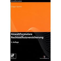 AnwaltFormulare Rechtsschutzversicherung