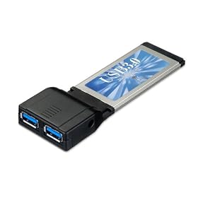 PLANEX USB3.0���ݑΉ� ExpressCard�p�C���^�[�t�F�[�X�J�[�h [�t���X�g���[�V�����t���[�p�b�P�[�W(FFP)]  FFP-US3EC2