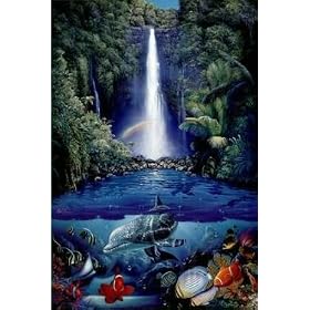�N���X�`���� ���b�Z��(Christian Riese Lassen) �ukahana falls�v�@�|�X�^�[ [�������ၕ�z�r�[]