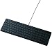 ELECOM �p���^�O���t���L�[�{�[�h/103�L�[/�ɔ��^�C�v/L�T�C�Y/�u���b�N (PS3�Ή�) TK-FCP004BK