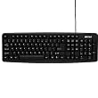 iBUFFALO �t���L�[�{�[�h USB�ڑ� �p��z�� 107�L�[ �u���b�N BSKBU02ENBK