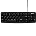 iBUFFALO �t���L�[�{�[�h USB�ڑ� �p��z�� 107�L�[ �u���b�N BSKBU02ENBK