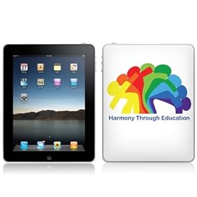 MusicSkins  iPad �p�t���ی�t�B����  Harmony Through Education - Logo  iPad  MSIPAD0544