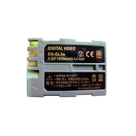 Nikon D70s.D100.D100LS��  EN-EL3e �iSANYO�Z���j�o�b�e���[
