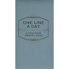 One Line a Day: A Five-Year Memory Book (Five Year Memory Book)