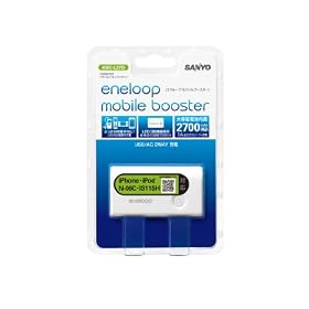 SANYO USB�o�͕t�����`�E���C�I���o�b�e���[ (���e�ʃ��`�E���C�I��3.7V2700mAh�d�r�g�p) KBC-L27D