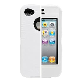 OtterBox Universal Defender Case for iPhone 4 (White) [�A���i]