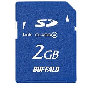BUFFALO SD�J�[�h �X�^���_�[�h���f�� 2GB RSDC-S2GC4