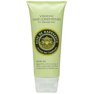 【クリックでお店のこの商品のページへ】ローズ ド マラケシュ ヴェルヴェーン ヘアコンディショナー [ノンシリコン] 200g(レモンバーベナの香り)： ビューティー