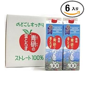 �y���������z�t�Ƃ炸 ��񂲃W���[�X�@1000g�~6�{�@�t�Ƃ炸���100