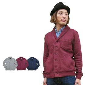 EDITOR'S �G�f�B�^�[�Y PILE FLEECE SHAWL COLLAR CARDIGAN �p�C�����уt���[�X�E�V���[���J���[ �J�[�f�B�K��