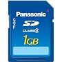 Panasonic SD�������[�J�[�h 1GB RP-SDM01GL1A