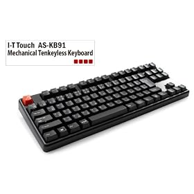 Archiss Cherry�� ���{��JIS�z��e���L�[���X���J�j�J���L�[�{�[�h USB&PS/2���Ή� AS-KB91C