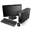 Lenovo H330�V���[�Y Core i3 2120 �^���[�^�f�X�N�g�b�vPC 21.5�^���C�hLED�f�B�X�v���C�o���h�� �u���b�N 1185-3HJ