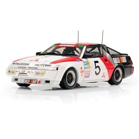 1/43 MITSUBISHI STARION 1985 No5 RALLYART ENGLAND