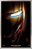  Iron Man Poster und Alu-Rahmen - Face Teaser (91 x 61cm)
