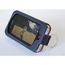 【iPhone4S対応】Deff 多機能 iPhone4/4S PUレザーケース  ネイビー