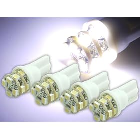 12�A�����P�xLED�o���u�z���C�g4�� T10 12SMD�E�F�b�W�� as84-4