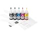 SANWA SUPPLY �߂����C���N 5�F�Z�b�g(�痿�u���b�N�E�u���b�N�E�V�A���E�}�[���^�E�C�G���[) 30ml �L���m�� BCI-320�E321�V���[�Y�Ή� INK-C320S30S5