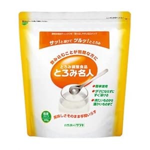 【クリックで詳細表示】とろみ名人 粉末パウチタイプ 500g