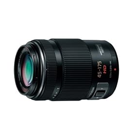Panasonic �f�W�^���J�����I�v�V���� �}�C�N���t�H�[�T�[�Y�V�X�e���p���������Y X�����Y �d���Y�[�� LUMIX G X VARIO PZ 45-175mm/F4.0-5.6 ASPH./POWER O.I.S. �u���b�N H-PS45175-K