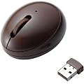 ELECOM EGG MOUSE MINI Wireless 3�{�^�� ���w�� �u���E�� M-EG3DRBR
