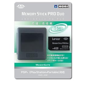 �������[�X�e�B�b�N PRO Duo 4GB