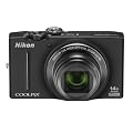 Nikon �f�W�^���J���� COOLPIX (�N�[���s�N�X) S8200 �m�[�u���u���b�N S8200BK