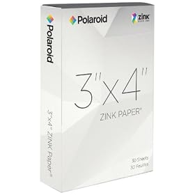 Polaroid ZINK 3X4�t�H�g�y�[�p�[30������(GL10�AZ340�Ή�) M340-J